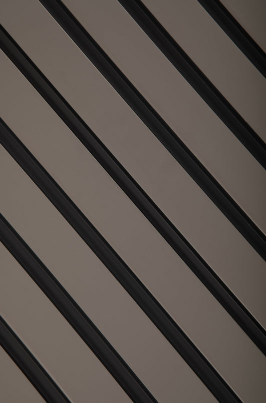 Daytona Grey Slat Wall Panel - Volga Panels™