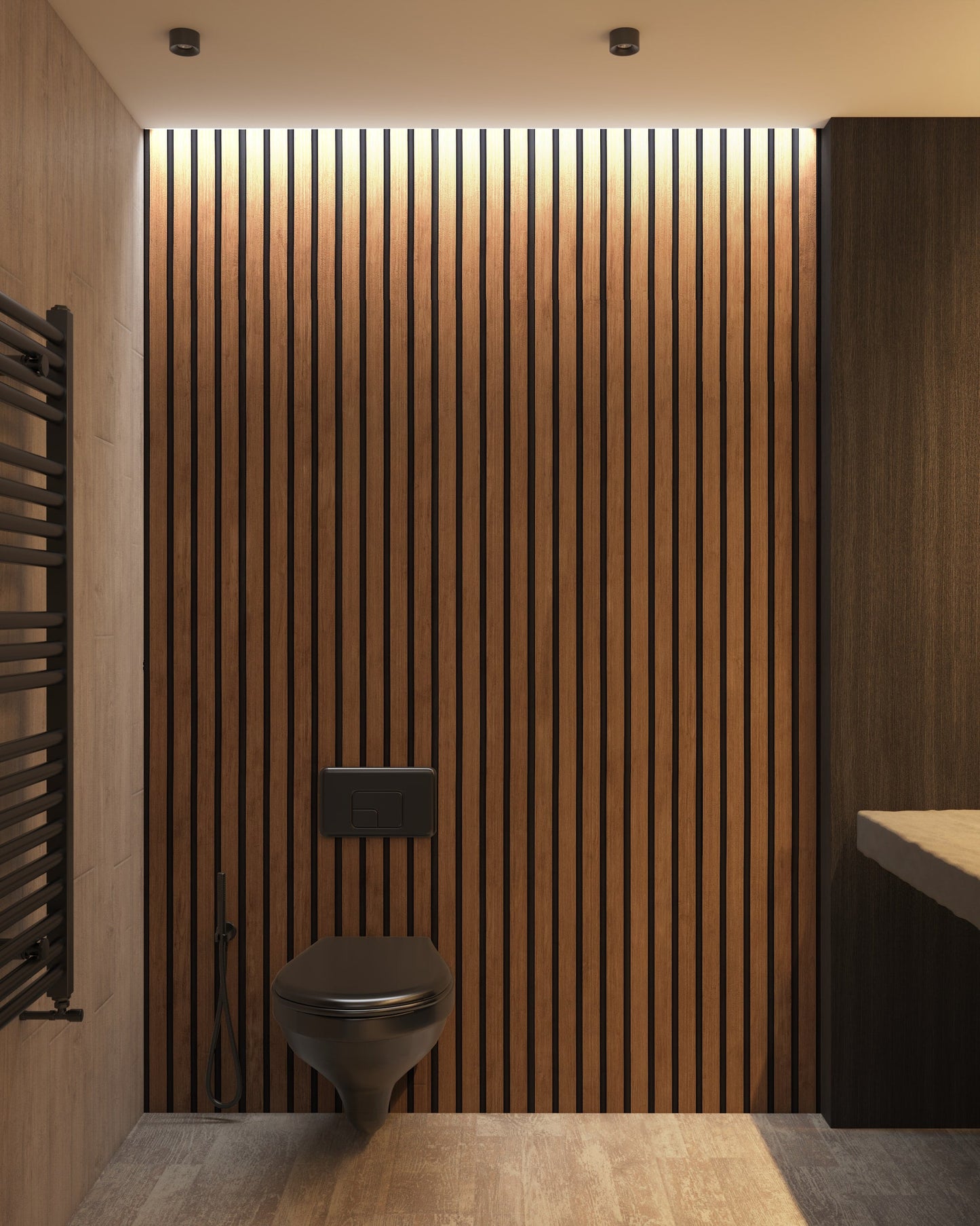 Natural Oak Slat Wall Panel - Volga Panels™