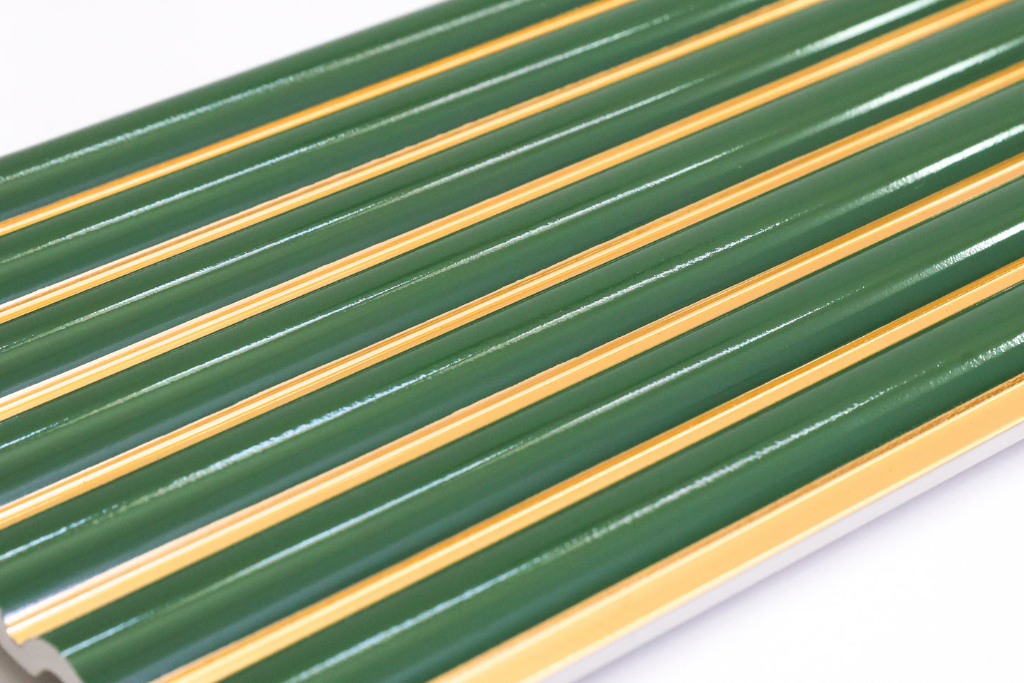 Royal Green Fluted Slat Wall Panel - Volga Panels™ (Moisture-proof)