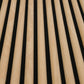 American Oak Fluted Acoustic Wall Panel - Volga Panels™