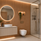Washed Oak Fluted Slat Wall Panel - Volga Panels™ (Moisture-proof)