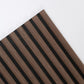 Hickory Walnut Fluted Acoustic Wall Panel - Volga Panels™