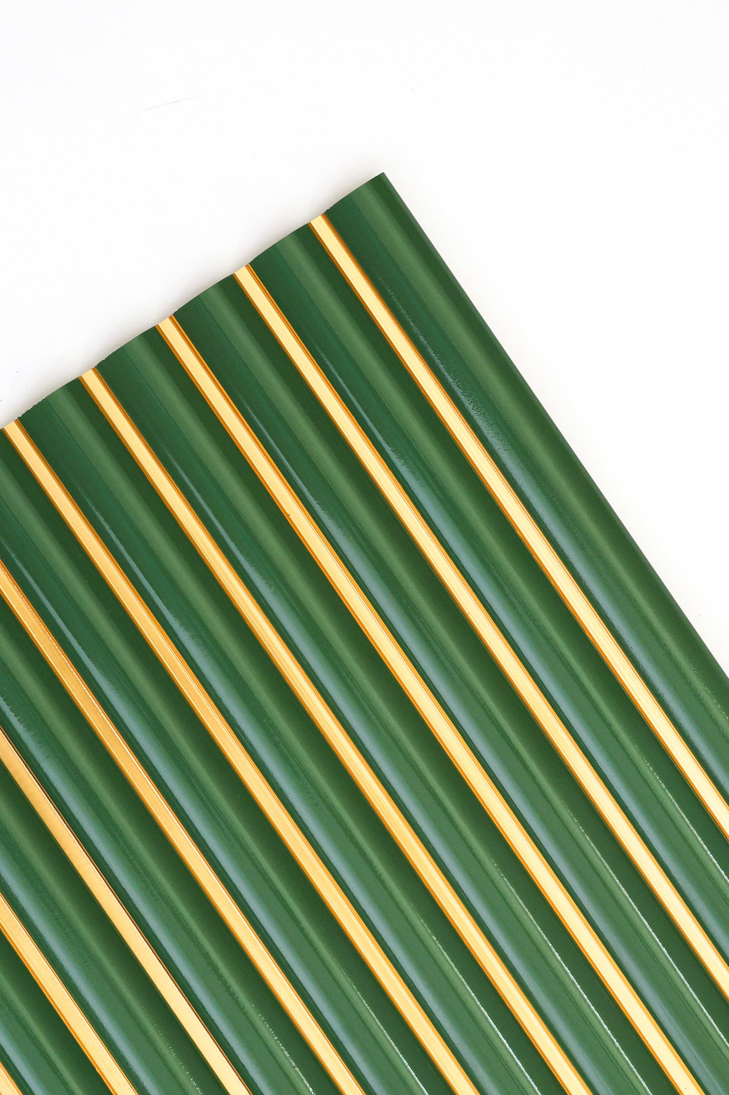 Royal Green Fluted Slat Wall Panel - Volga Panels™ (Moisture-proof)