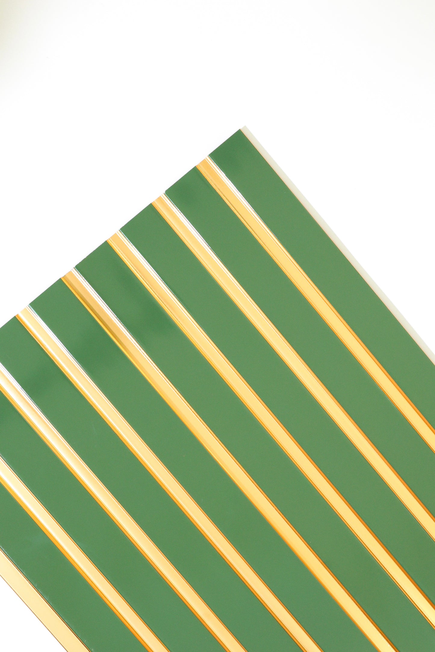 Royal Green Slat Wall Panel - Volga Panels™ (Moisture-proof)