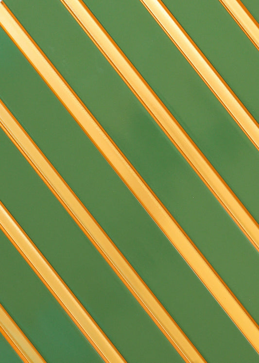 Royal Green Slat Wall Panel - Volga Panels™ (Moisture-proof)
