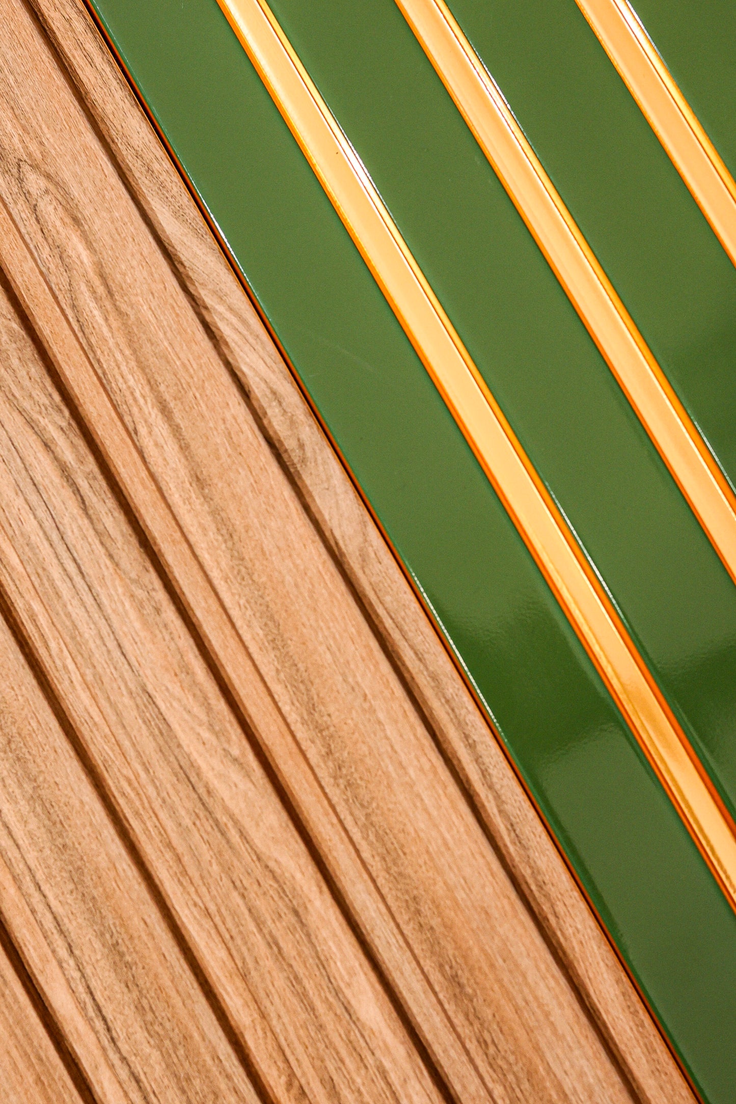 Washed Oak Slat Wall Panel - Volga Panels™ (Moisture-proof)