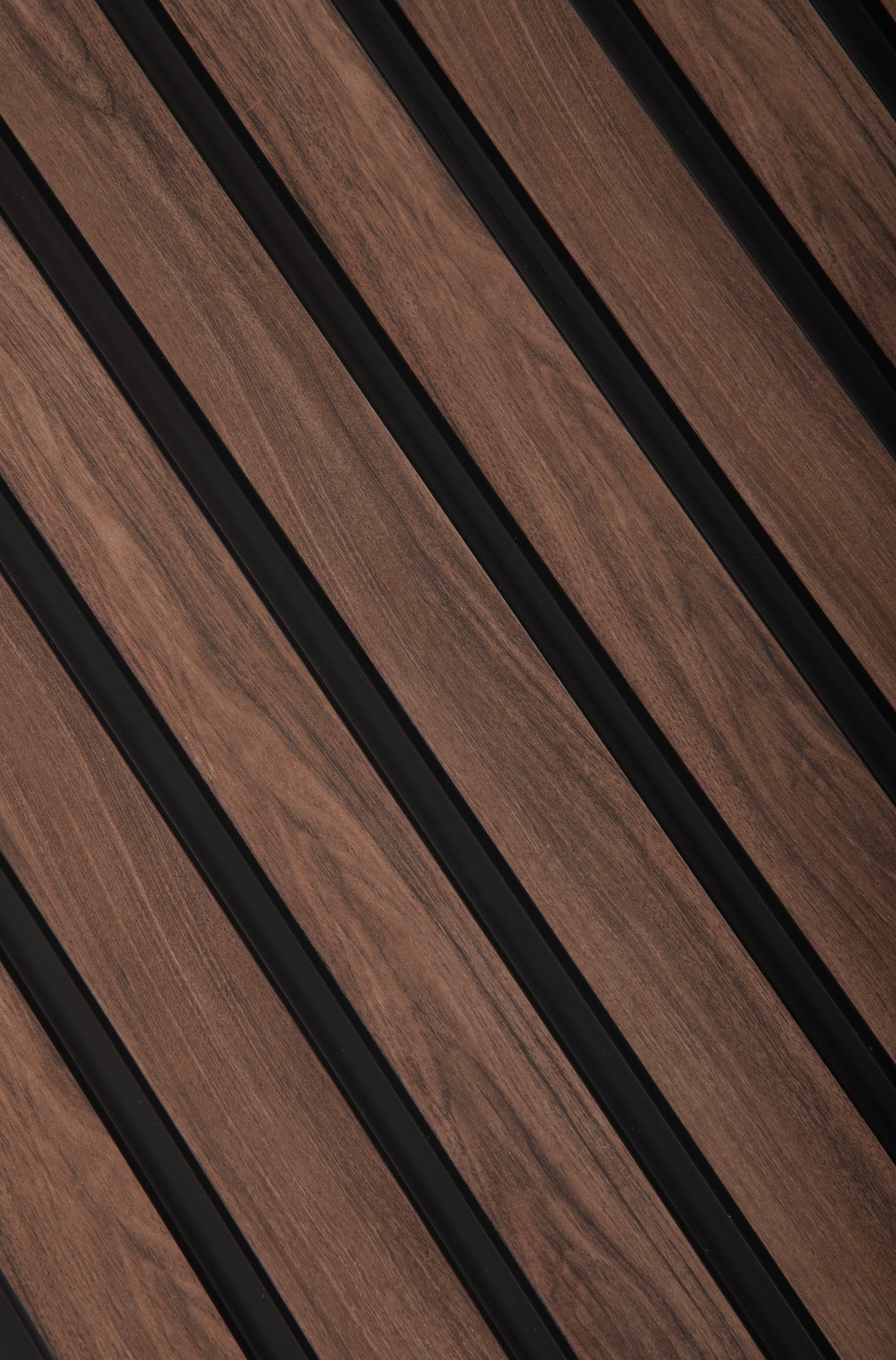 Walnut Slat Wall Panel - Volga Panels™ (Moisture-proof)