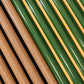 Royal Green Fluted Slat Wall Panel - Volga Panels™ (Moisture-proof)