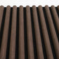 Hickory Walnut Fluted Acoustic Wall Panel - Volga Panels™