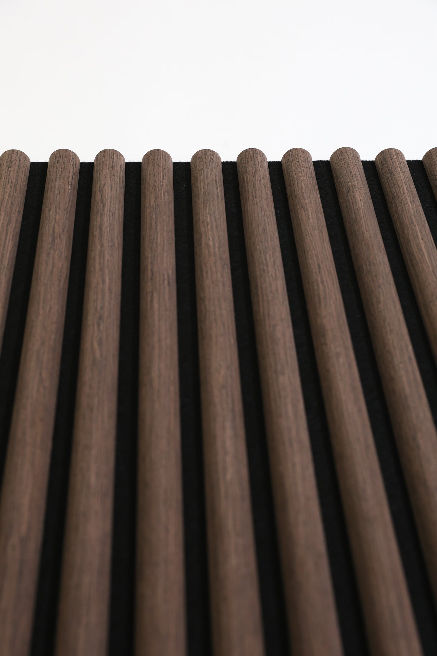 Hickory Walnut Fluted Acoustic Wall Panel - Volga Panels™