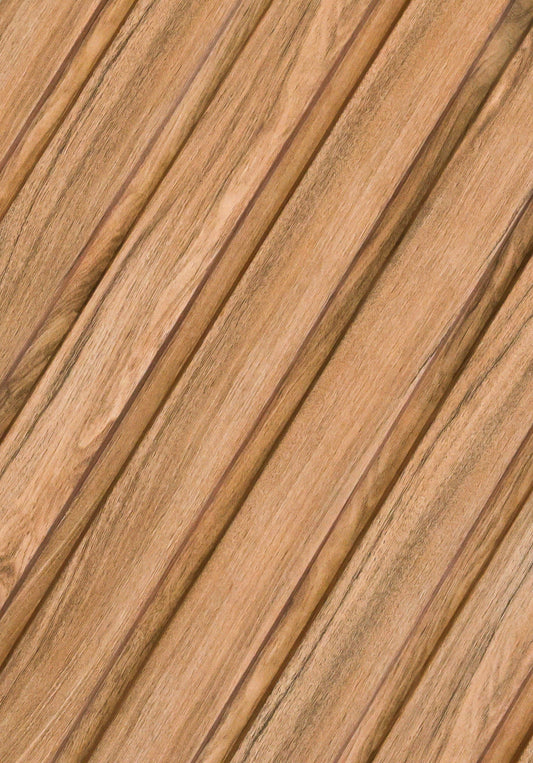 Washed Oak Slat Wall Panel - Volga Panels™ (Moisture-proof)