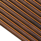 Cherry Mahogany Fluted Slat Wall Panel - Volga Panels™ (Moisture-proof)