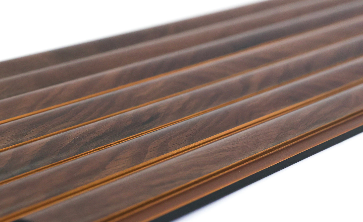 Cherry Mahogany Fluted Slat Wall Panel - Volga Panels™ (Moisture-proof)
