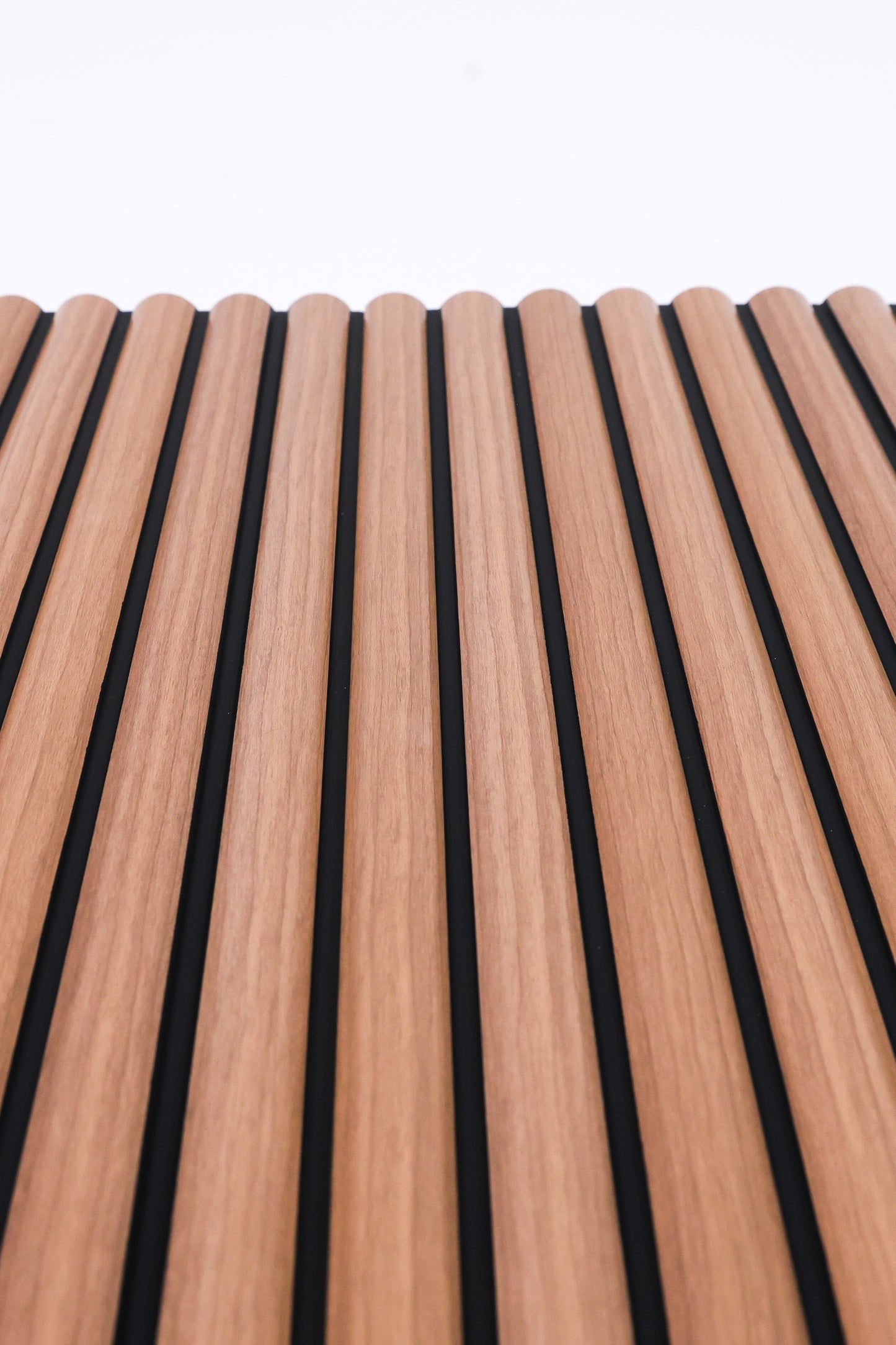 Natural Oak Fluted Slat Wall Panel - Volga Panels™ (Moisture-proof)