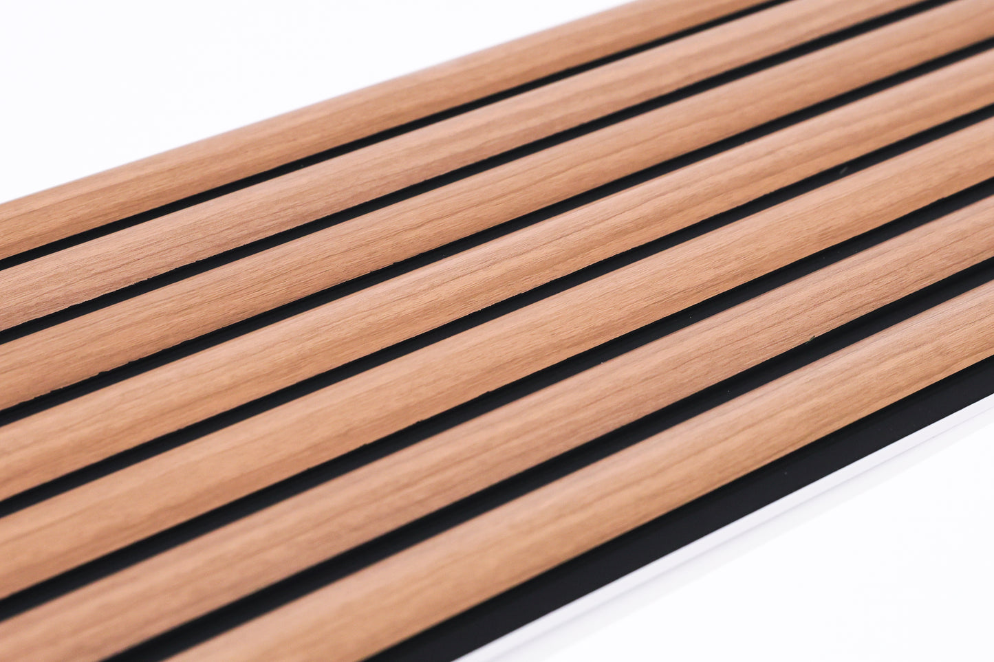 Natural Oak Fluted Slat Wall Panel - Volga Panels™ (Moisture-proof)