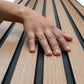 Natural Oak Slat Wall Panel - Volga Panels™