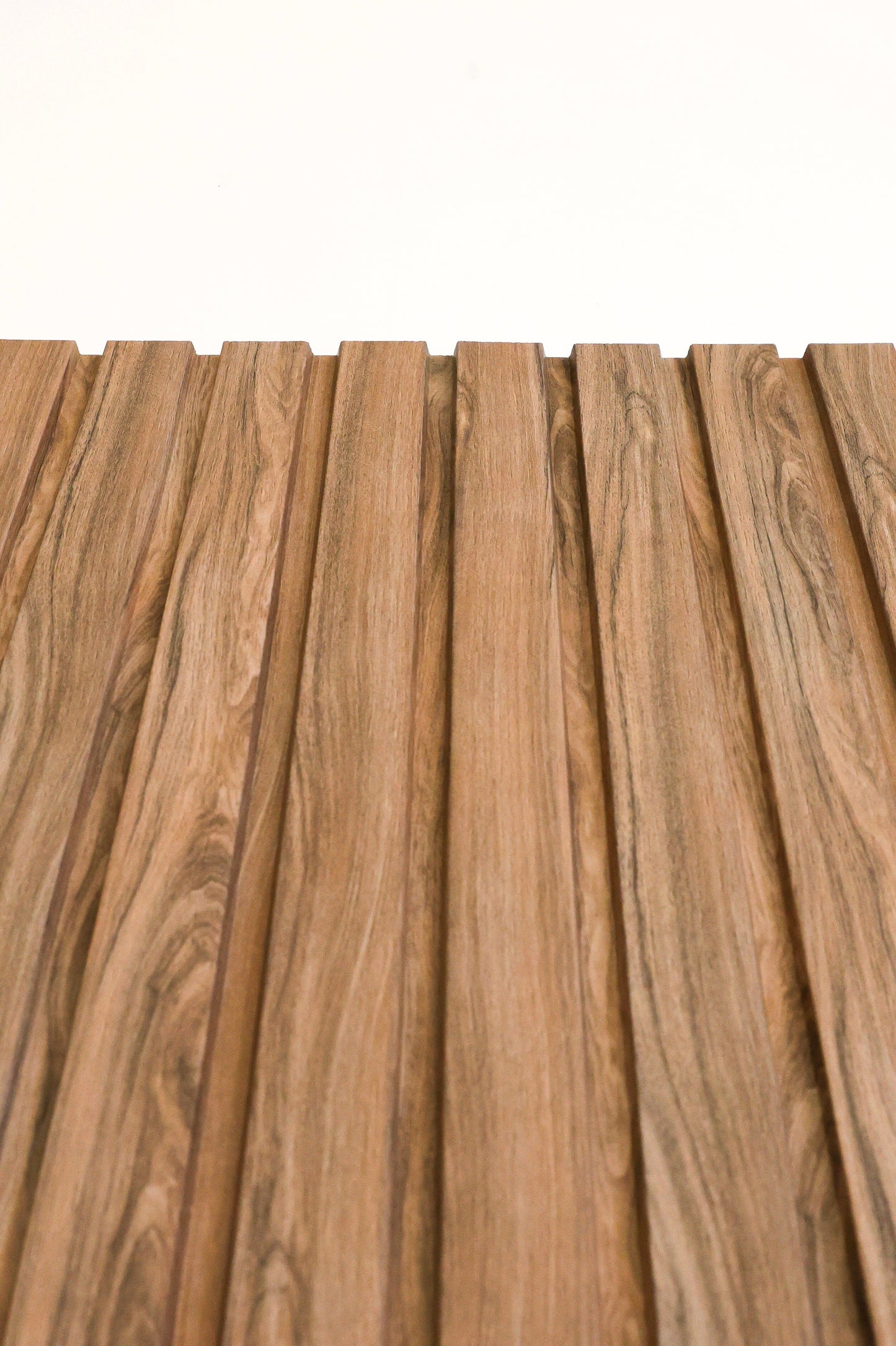Washed Oak Slat Wall Panel - Volga Panels™ (Moisture-proof)