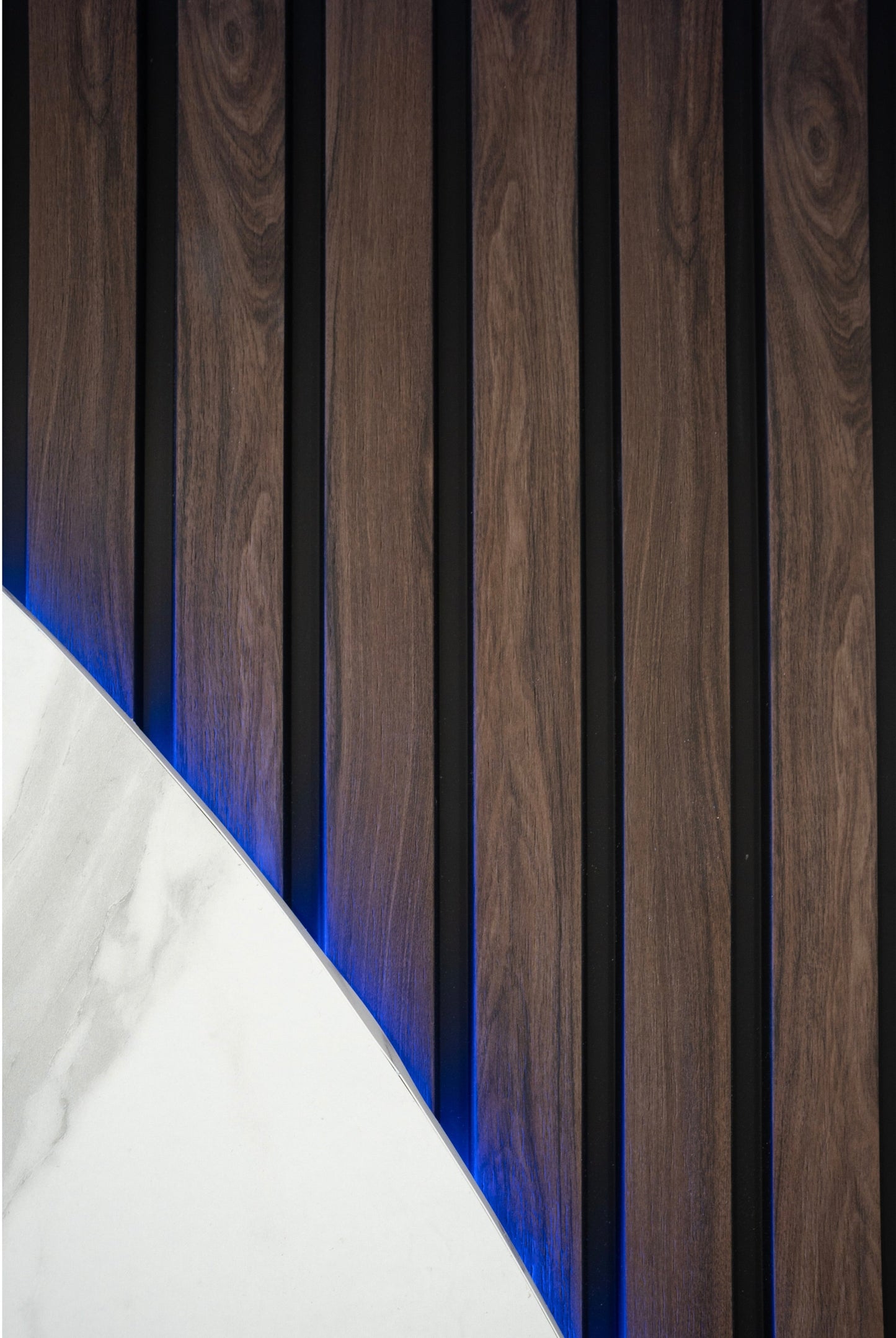 Walnut Slat Wall Panel - Volga Panels™