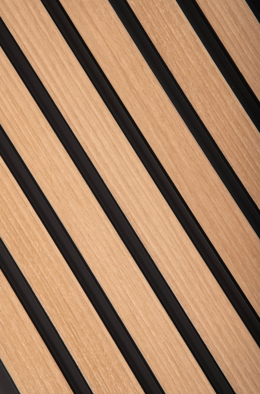 Natural Oak Slat Wall Panel - Volga Panels™