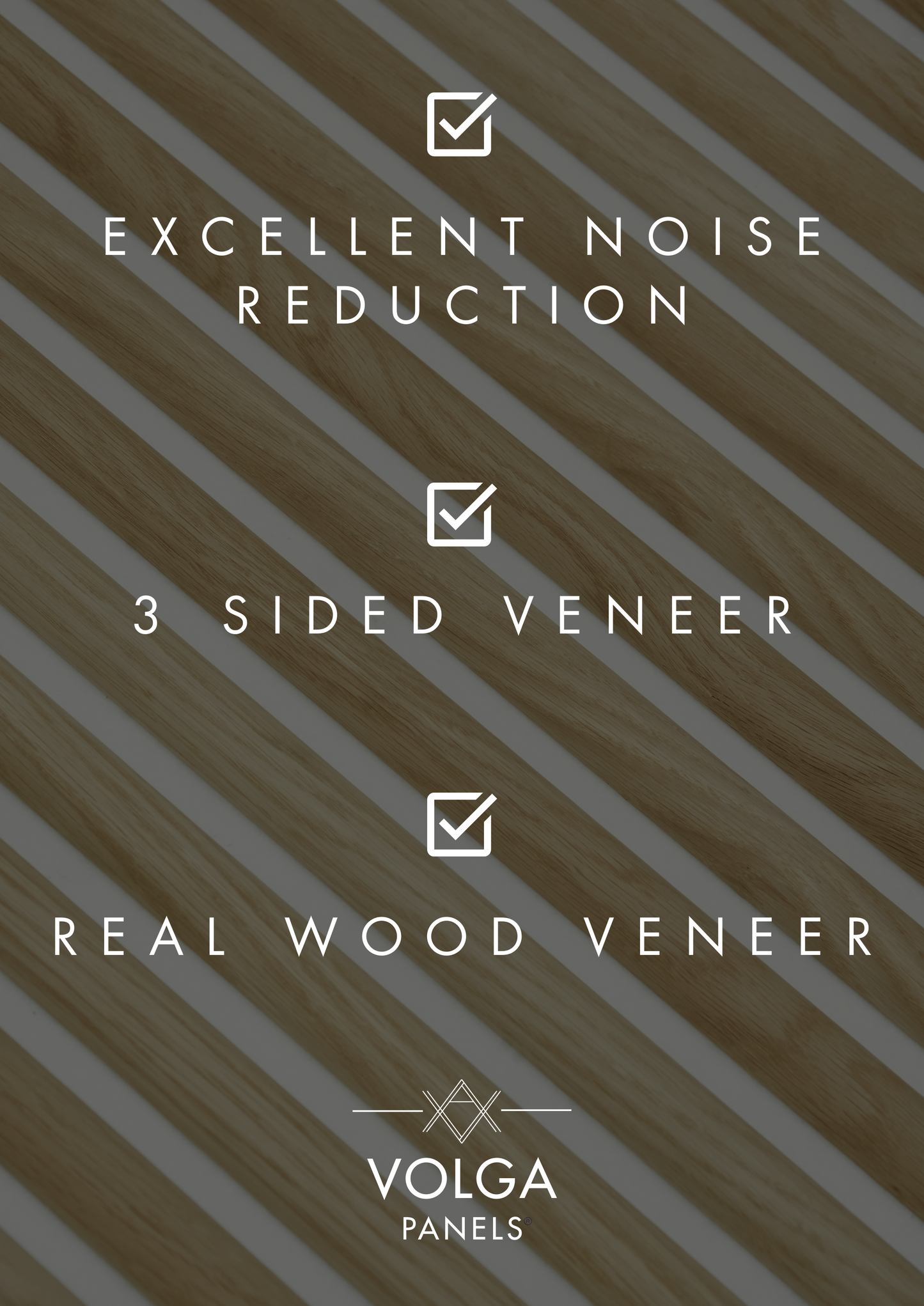 American Oak Acoustic Wall Panel - Volga Panels™