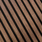 Hickory Walnut Flexi Acoustic Wall Panel - Volga Panels™