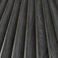 Charcoal Oak & Silver Fluted Slat Wall Panel - Volga Panels™