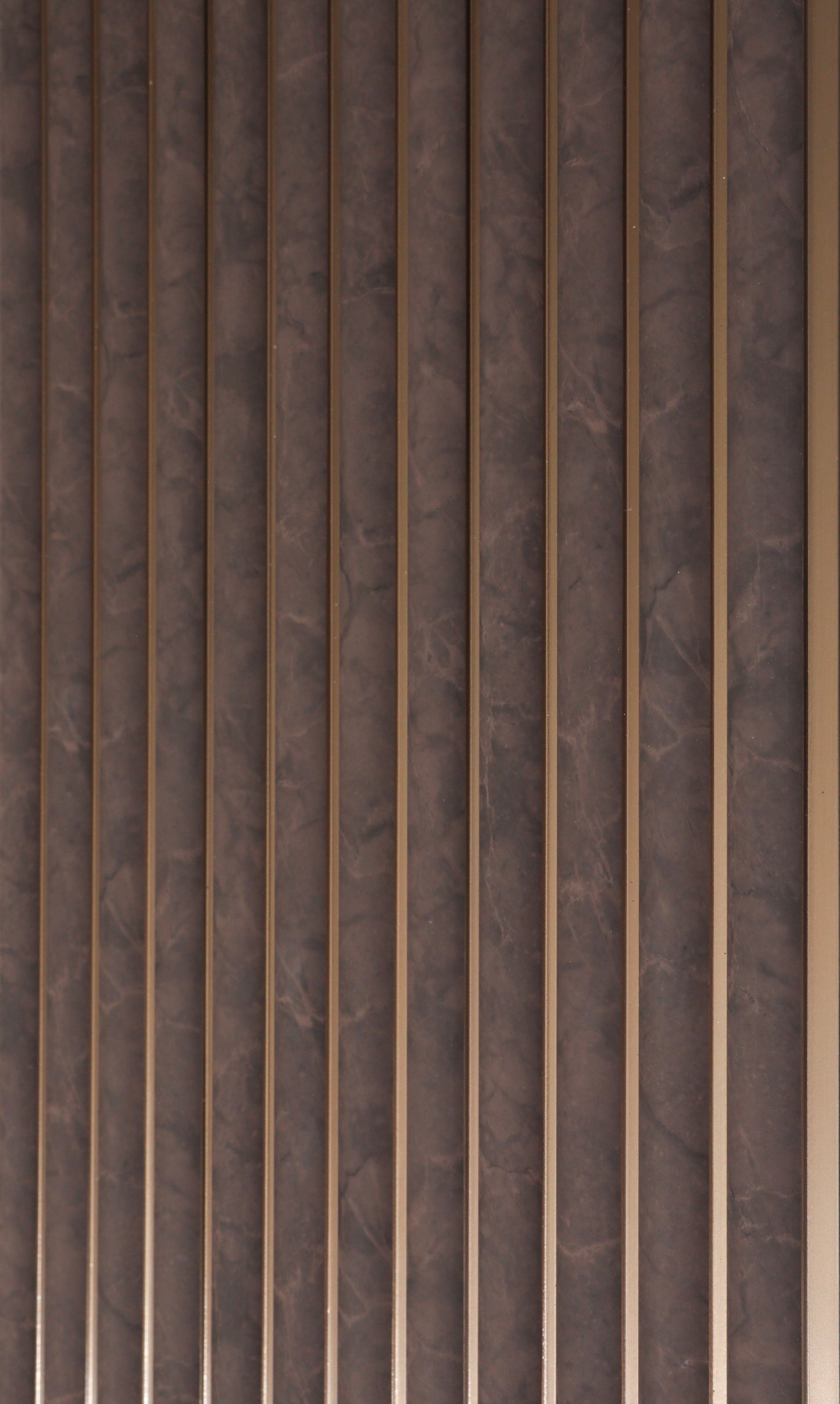 Mocha Marble Fluted Slat Wall Panel - Volga Panels™